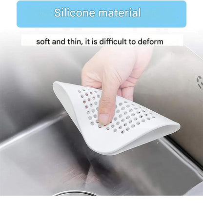Silicone Sink Strainer for Kitchen & Bathroom - White V1265-YY-71