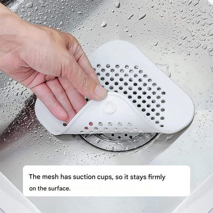 Silicone Sink Strainer for Kitchen & Bathroom - White V1265-YY-71