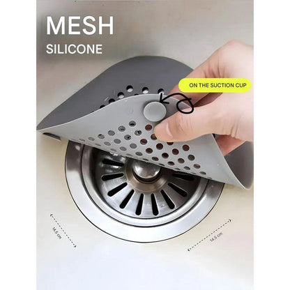 Silicone Sink Strainer for Kitchen & Bathroom - Grey V1265-YY-72