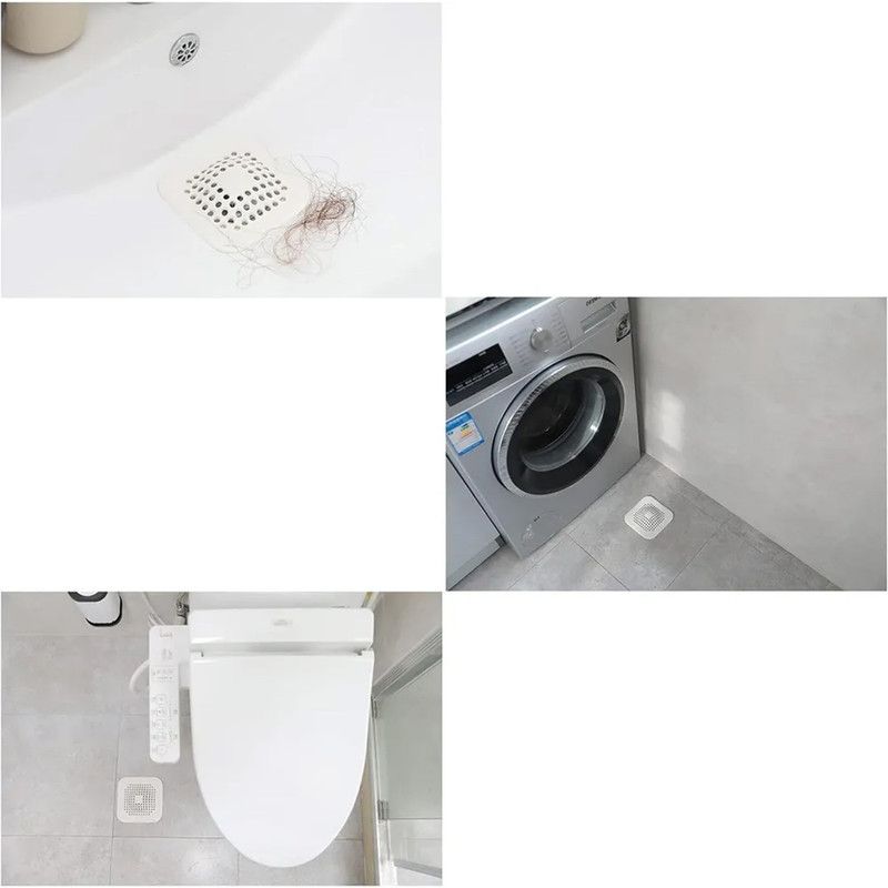 Silicone Sink Strainer for Kitchen & Bathroom - Grey V1265-YY-72