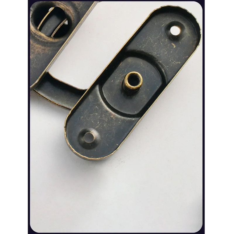 Antique Tin Box Clasp - Wine Box Buckle, Gift Box Lock V1265-YY-74
