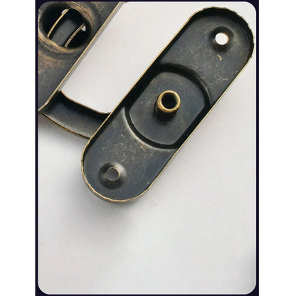 Antique Tin Box Clasp - Wine Box Buckle, Gift Box Lock V1265-YY-74