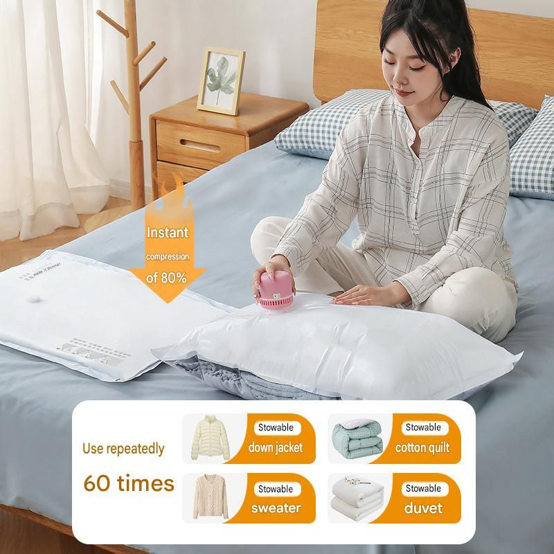 Vacuum Compression Storage Bags - 5-Pack, Space-Saving Bags for Home Organization V1265-YY-76
