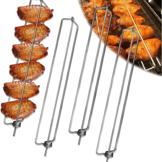 Outdoor BBQ Skewers - 4-Piece Grilling Set for Barbecue V1265-YY-93
