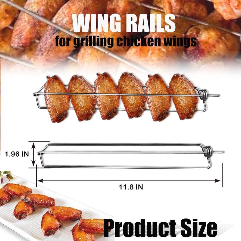 Outdoor BBQ Skewers - 4-Piece Grilling Set for Barbecue V1265-YY-93
