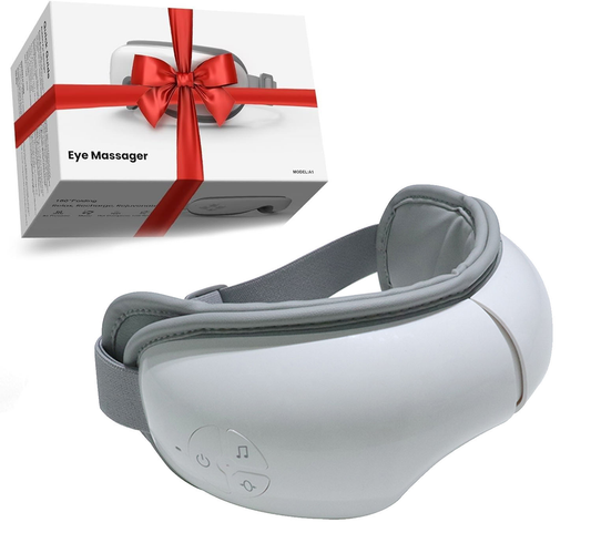 Intelligent Eye Care Massager - Portable Heat Therapy Eye Mask with Bluetooth Music - Perfect Wellness Gift V1268-MZ00023