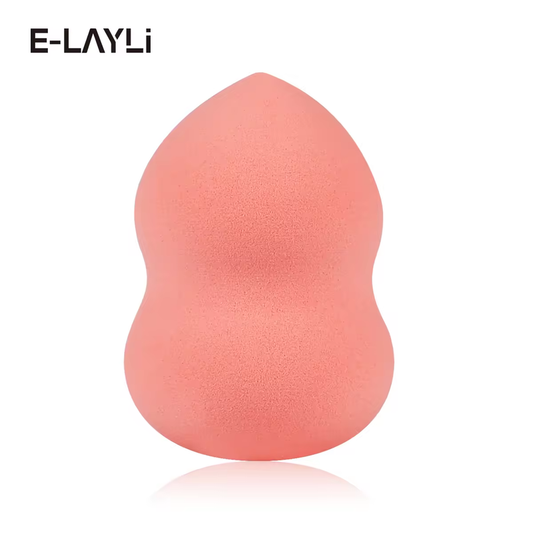 Professional Beauty Blender Sponge - Soft Gourd-Shaped Makeup Sponge for Foundation & Concealer - Latex-Free V1268-MZ0006