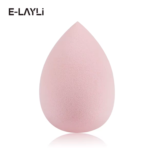 Flawless Finish Makeup Sponge - Ultra-Soft Bouncy Beauty Blender - Ergonomic Gourd Shape for Seamless V1268-MZ0007
