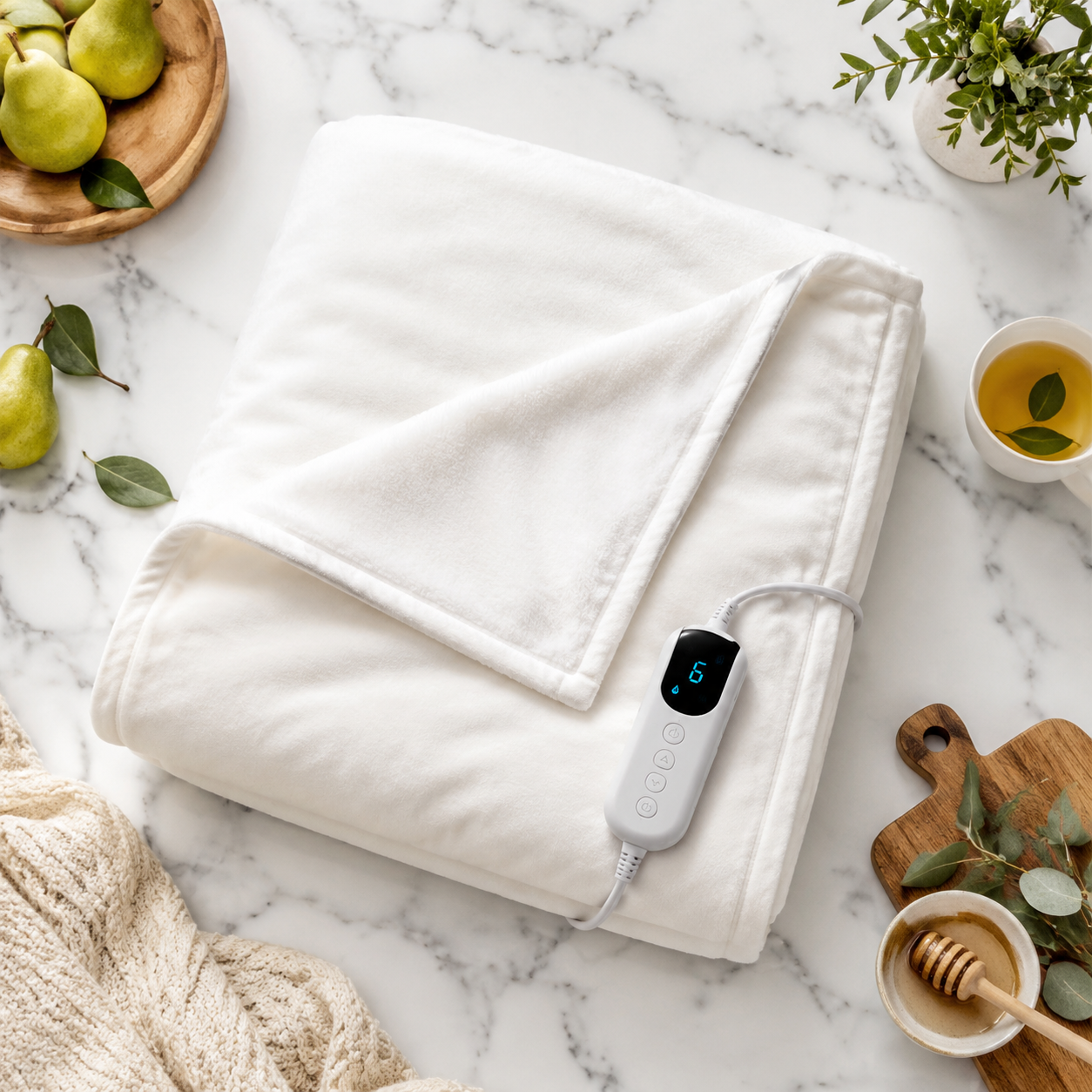 GOTCOZY Heated Blanket Electric Throw 130x160cm - 6 Heating V1288-AMZ-B0CR9WBJQM