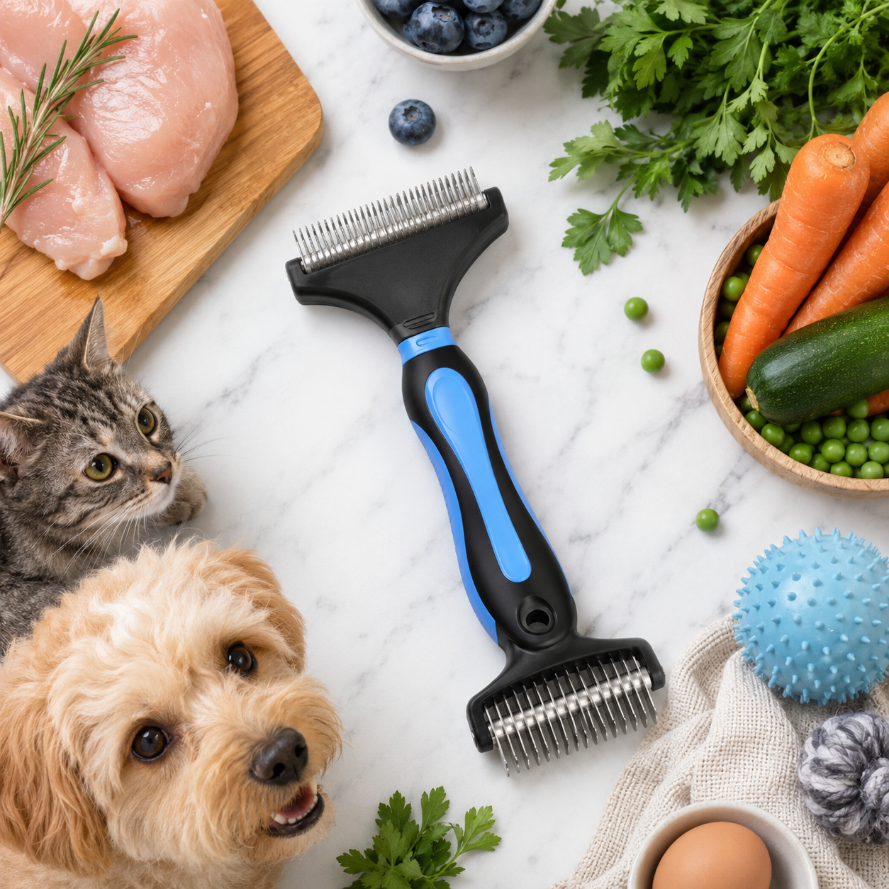 Maxpower Planet Pet Grooming Brush - Double Sided Dematting V1288-AMZ-B0F19C5M2W
