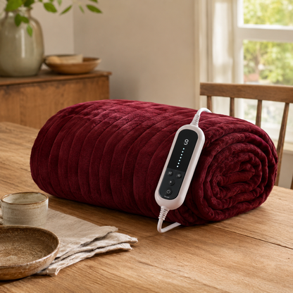 Aheadpret Heated Blanket 130x160cm - 9 Heat Settings & 10H A V1288-AMZ-B0G46MG5P5