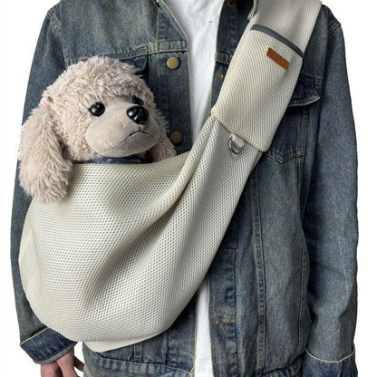 Breathable Pet Sling Carrier Summer Portable Crossbody Bag for Cat Dog V1289-PET-BAG-001