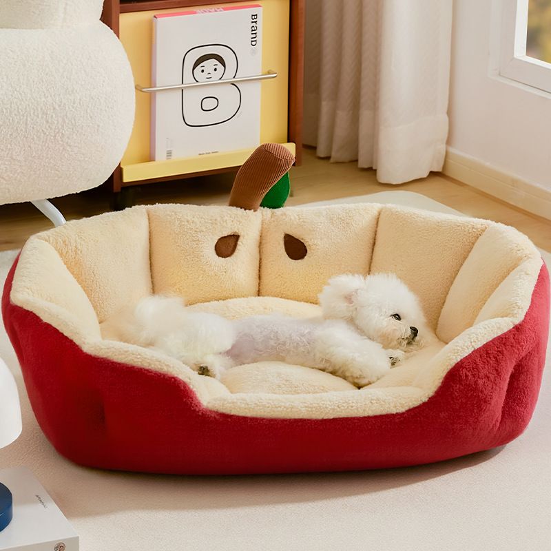Four Seasons Universal Pet Bed, Soft Dog Cat Sofa Bed, Comfort Sleeping Nest for Teddy Bichon Small Dogs V1289-PET-BED-003