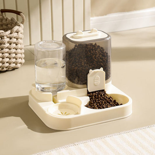 2-in-1 Pet Feeder Water Bowl Cat Dog Use V1289-PET-BOWL-004