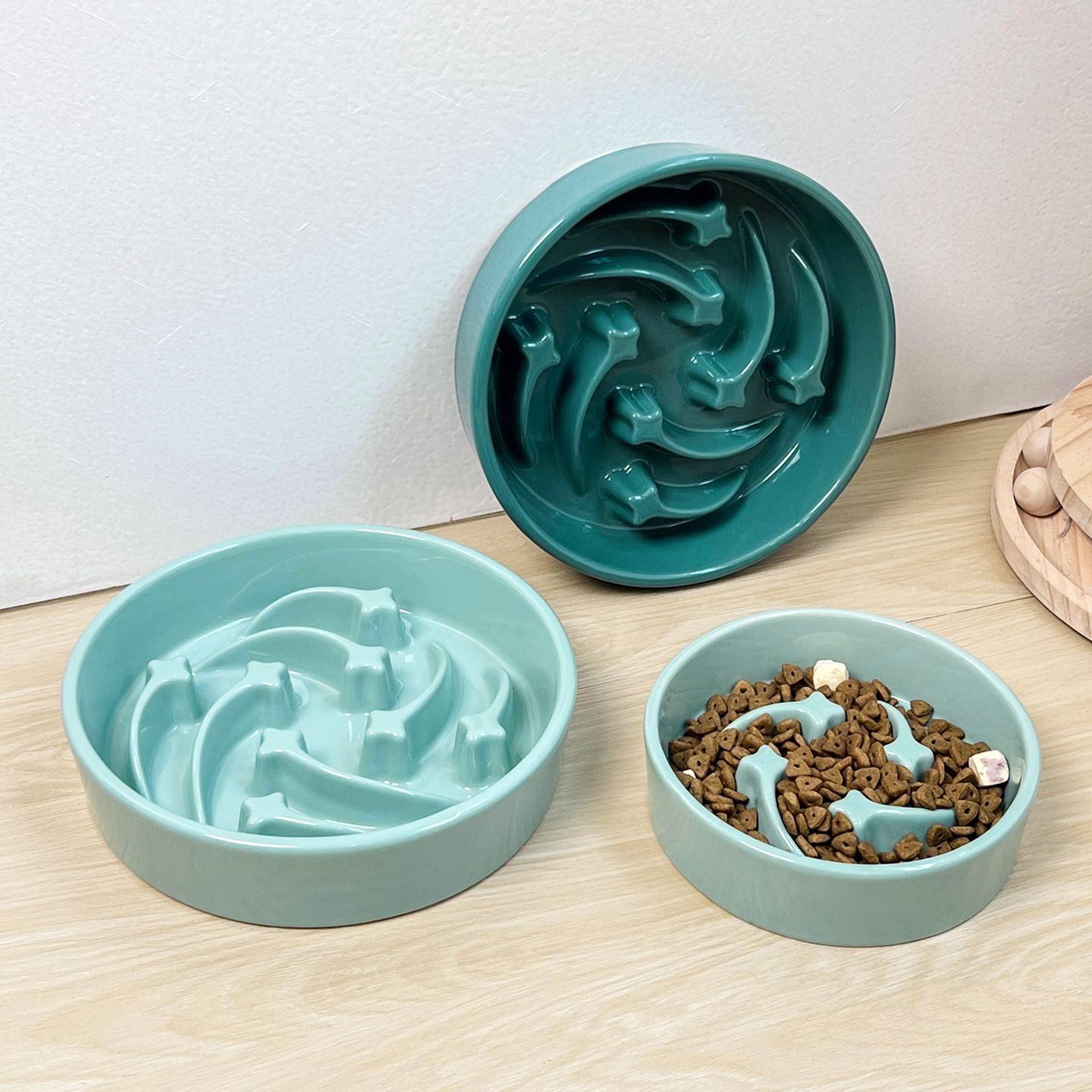 Ceramic Slow Feeder Bowl Anti-Choke Pet Bowl V1289-PET-BOWL-005