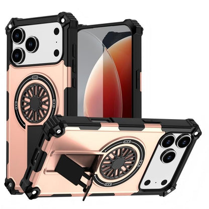 Armor Heavy Duty Magnetic Rotating Ring Kickstand Phone Case For iPhone 14, Anti-Drop Protective Cover In V1293-158428472227