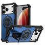 Armor Heavy Duty Magnetic Rotating Ring Kickstand Phone Case For iPhone 17 Pro, Anti-Drop Protective Cover In V1293-178760680074