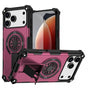 Armor Heavy Duty Magnetic Rotating Ring Kickstand Phone Case For iPhone 16 Plus, Anti-Drop Protective Cover V1293-385360877968
