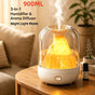 [900ML 3-in-1 Humidifier] & Essential Oil Diffuser with Night Light, USB Powered Quiet Cool Mist Humidifier V1293-9365093570450