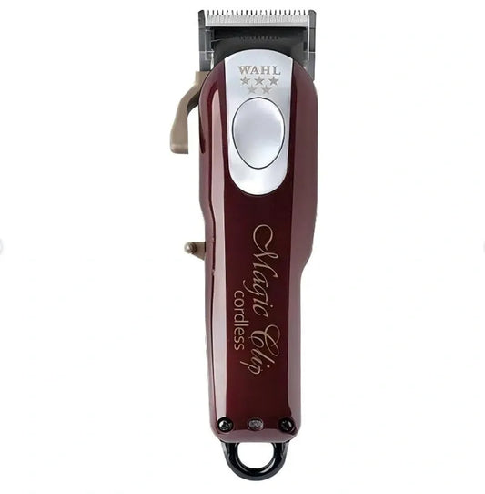 Professional Wahl Magic Clip Cordless Hair Clipper with Staggertooth Cutting Blade V1293-WAHL-HS5