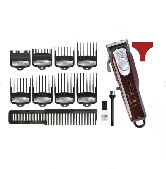 Professional Wahl Magic Clip Cordless Hair Clipper with Staggertooth Cutting Blade V1293-WAHL-HS5