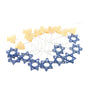LED Hanukkah String Lights Hexagonal Star Fairy Light 3 Meters 20 LED Decoration Lights V1294-YM0512-10S87OV86