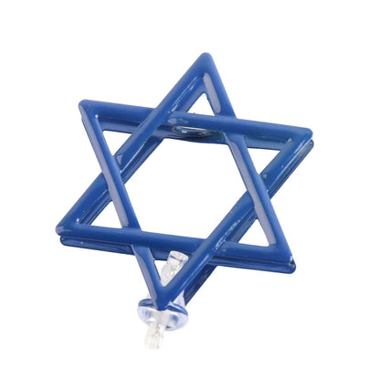 LED Hanukkah String Lights Hexagonal Star Fairy Light 3 Meters 20 LED Decoration Lights V1294-YM0512-10S87OV86