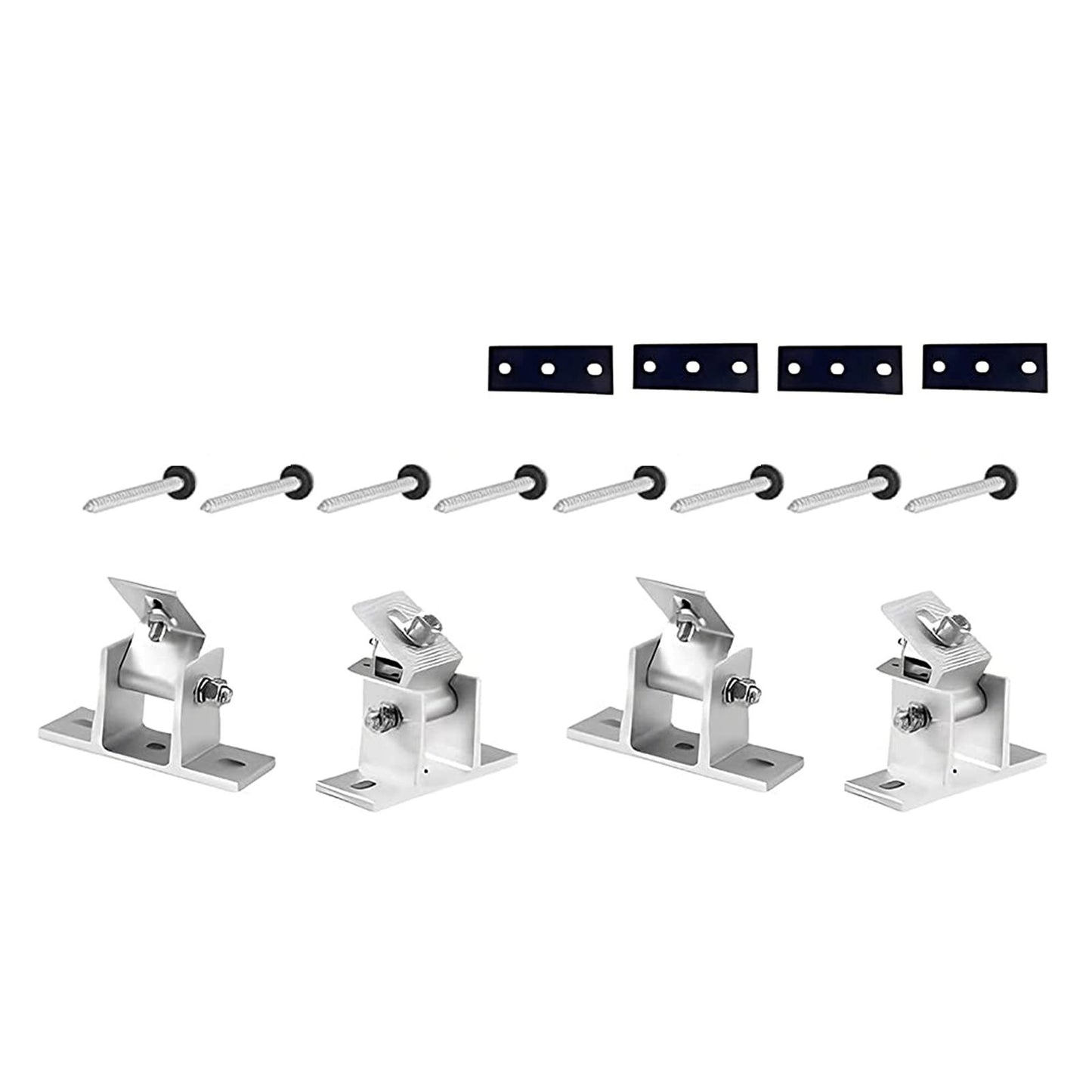Solar Panel Holder Set 15 to 30 Degrees Adjustable Bracket Solar Panel Mount Bracket Set V1294-YM0512-221024TW041