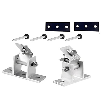 Solar Panel Holder Set 15 to 30 Degrees Adjustable Bracket Solar Panel Mount Bracket Set V1294-YM0512-221024TW041
