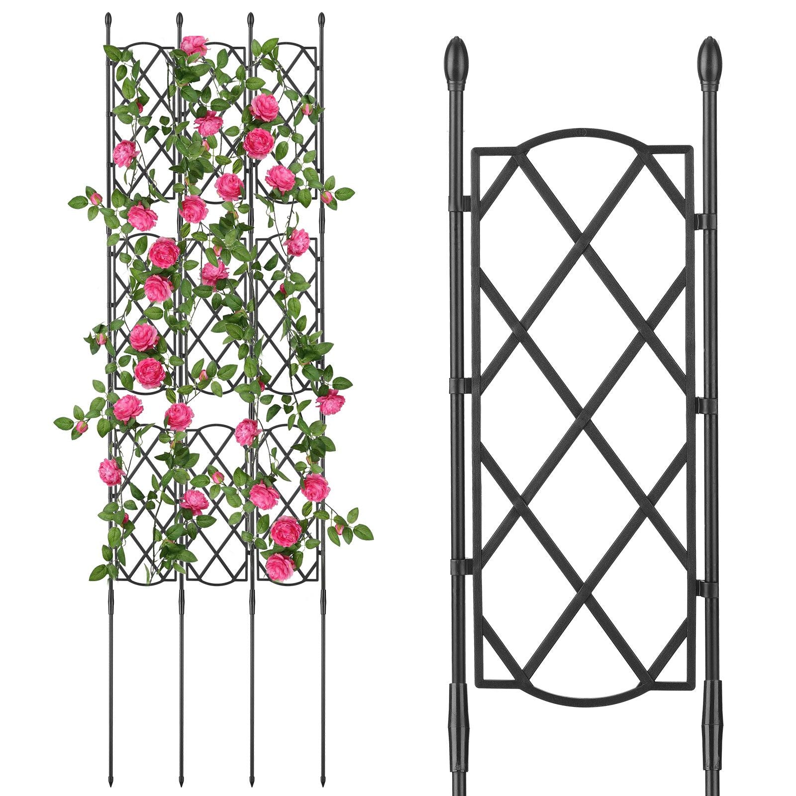 Plant Climbing Support Frame Lattice Frame Gardening Trellis Decorative Garden Trellis V1294-YM0512-221028TW03