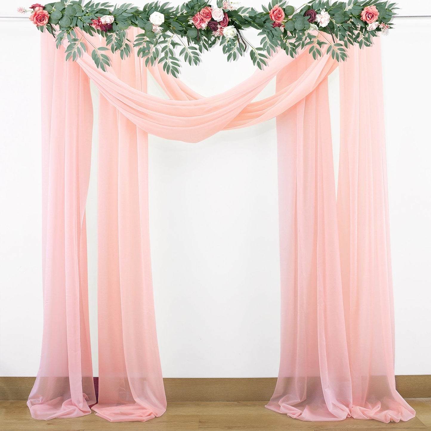 Wedding Arch Chiffon Fabric Drapery Wedding Drapery Arch Decoration Wedding Decor V1294-YM0512-221102YF34-1
