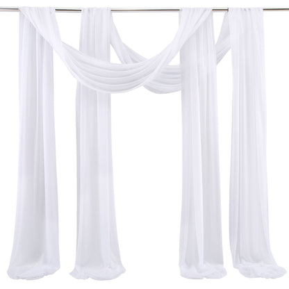 Wedding Arch Chiffon Fabric Drapery Wedding Drapery Arch Decoration Wedding Decor V1294-YM0512-221102YF34-2
