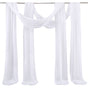 Wedding Arch Chiffon Fabric Drapery Wedding Drapery Arch Decoration Wedding Decor V1294-YM0512-221102YF34-2