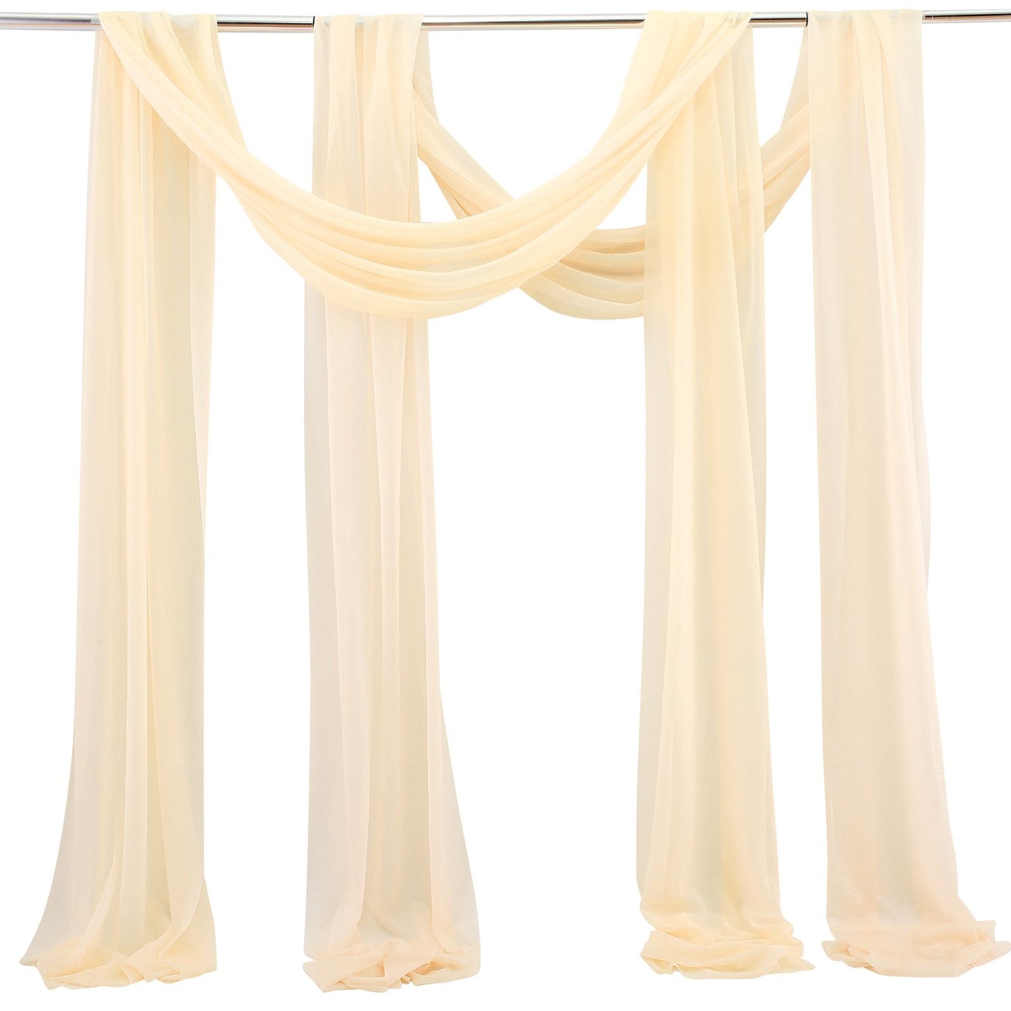 Wedding Arch Chiffon Fabric Drapery Wedding Drapery Arch Decoration Wedding Decor V1294-YM0512-221102YF34-3