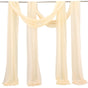 Wedding Arch Chiffon Fabric Drapery Wedding Drapery Arch Decoration Wedding Decor V1294-YM0512-221102YF34-3