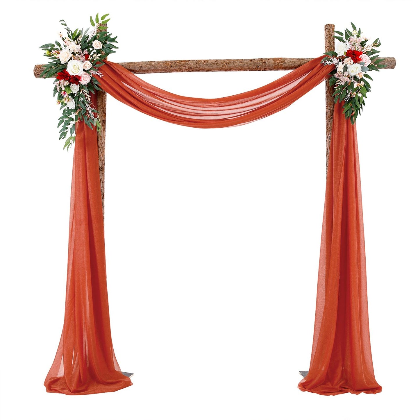 Wedding Arch Chiffon Fabric Drapery Wedding Drapery Arch Decoration Wedding Decor V1294-YM0512-221102YF34-4