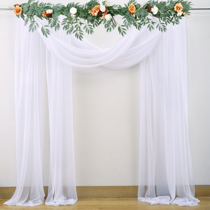 Wedding Arch Chiffon Fabric Drapery Wedding Drapery Arch Decoration Wedding Decor V1294-YM0512-221102YF34-4