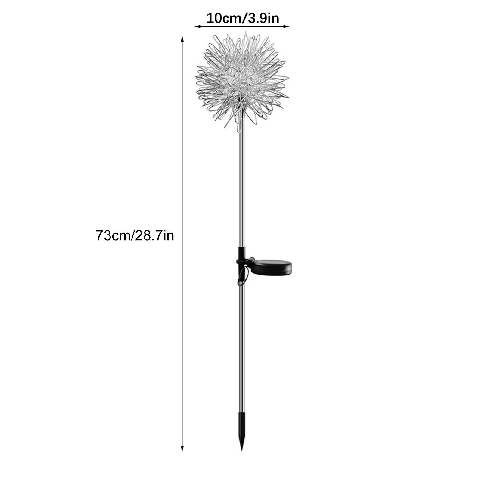 Solar Garden Light Outdoor Dandelion Garden Balcony Decoration Layout Inserted Lawn Lights V1294-YM0512-221105FB02-1