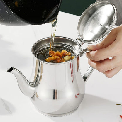 Stainless Steel Lubricator with Filter Screen Oil Strainer Pot Olive Oil Dispenser With Dust Proof Lid V1294-YM0512-221123GW03-6