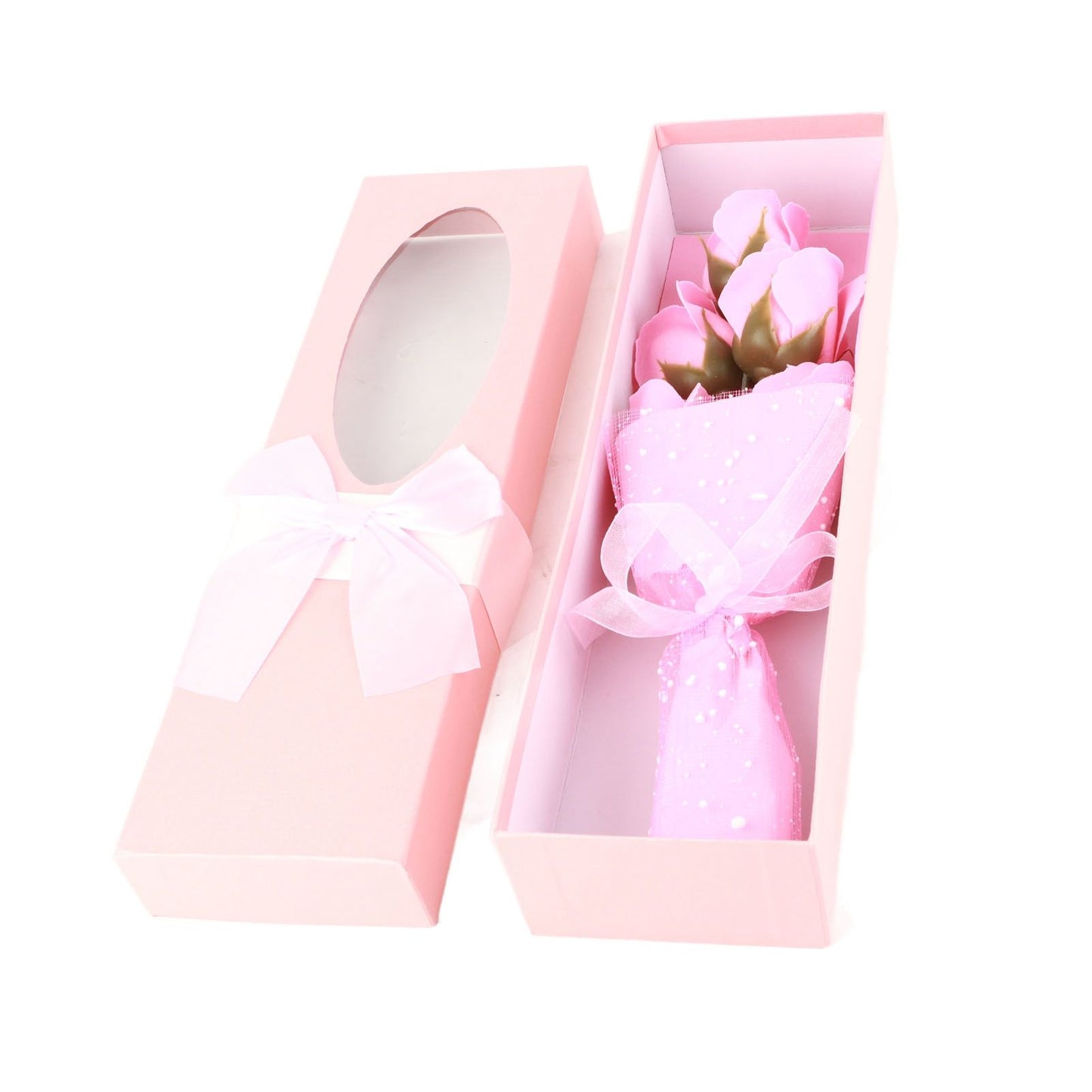 Simulation Soap Flowers Eve Mother's Day Gift Box Soap Roses Flowers Box V1294-YM0512-221129LD03-2
