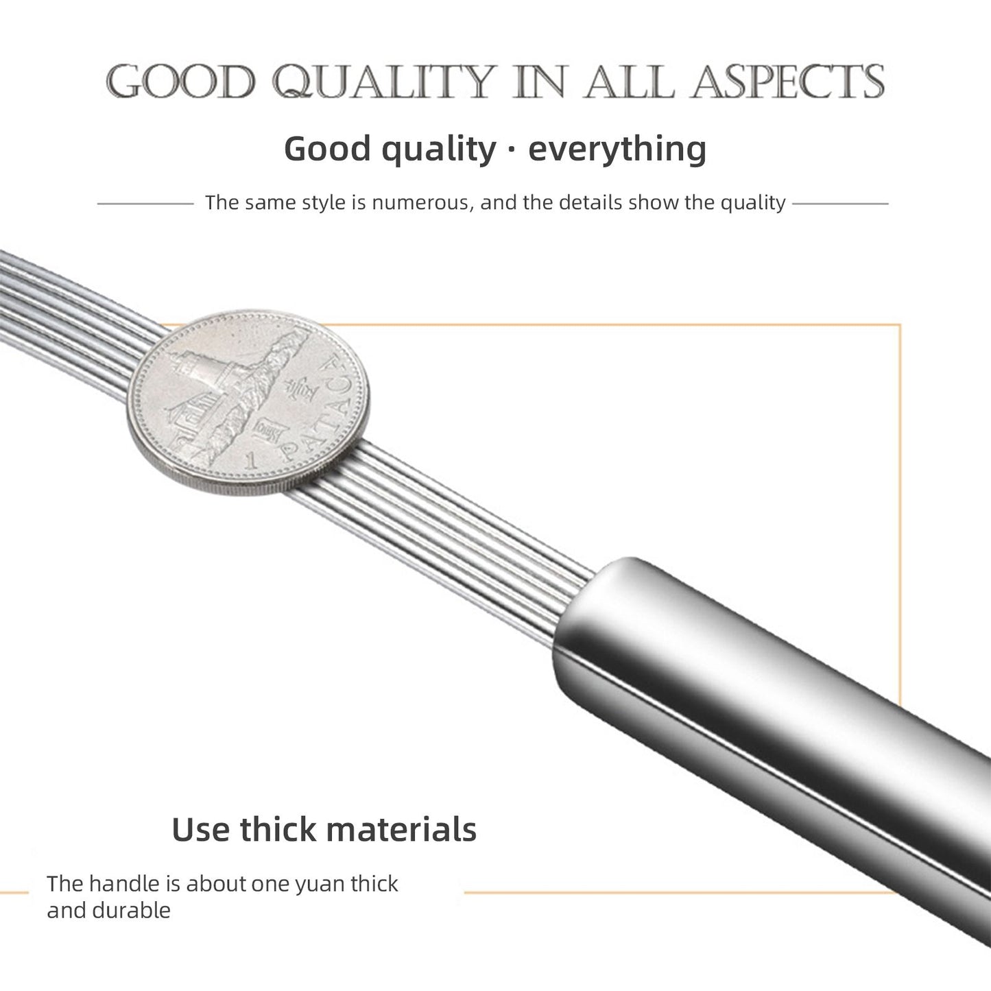 Strainer Spoon Long Stainless Steel Anti Scald Safe Slotted Ladle for Kitchen Cooking Frying Spaghetti V1294-YM0512-221202LD03-4