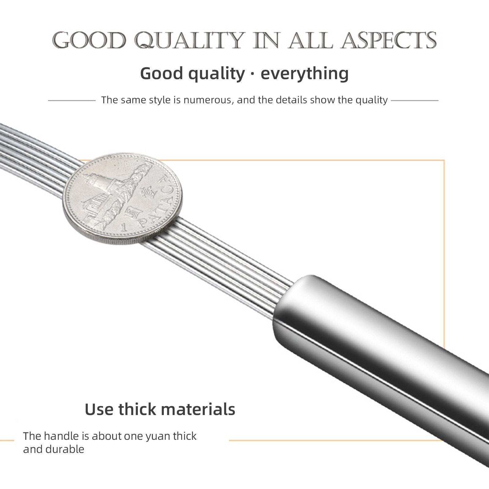 Strainer Spoon Long Stainless Steel Anti Scald Safe Slotted Ladle for Kitchen Cooking Frying Spaghetti V1294-YM0512-221202LD03-4