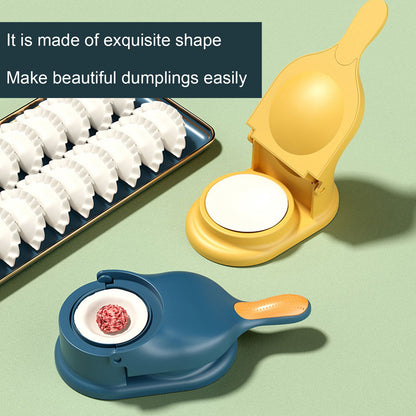 Dumpling Maker 2 in 1 Practical Dumpling Skin Maker Machine Household Easy to Use Dumpling Press Mold V1294-YM0512-221205YF35-2