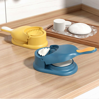 Dumpling Maker 2 in 1 Practical Dumpling Skin Maker Machine Household Easy to Use Dumpling Press Mold V1294-YM0512-221205YF35-2
