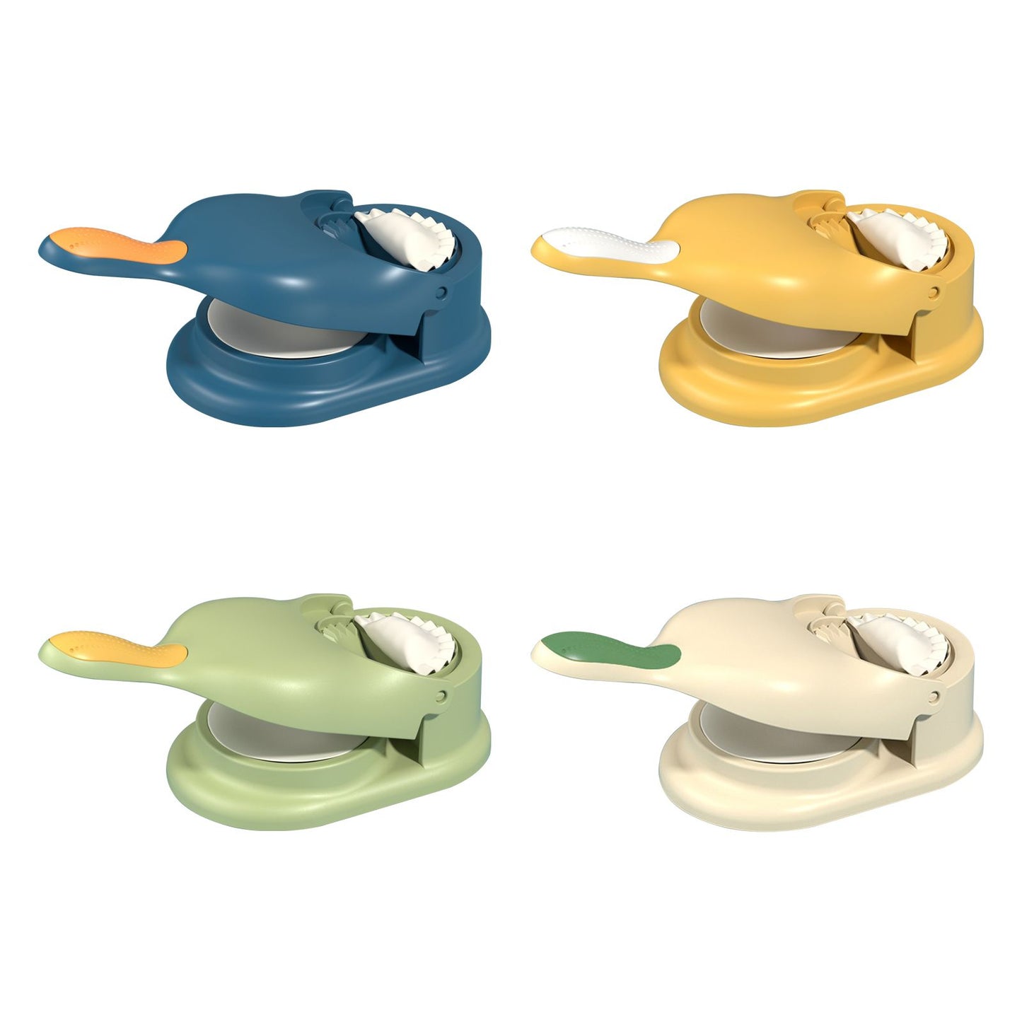 Dumpling Maker 2 in 1 Practical Dumpling Skin Maker Machine Household Easy to Use Dumpling Press Mold V1294-YM0512-221205YF35-2