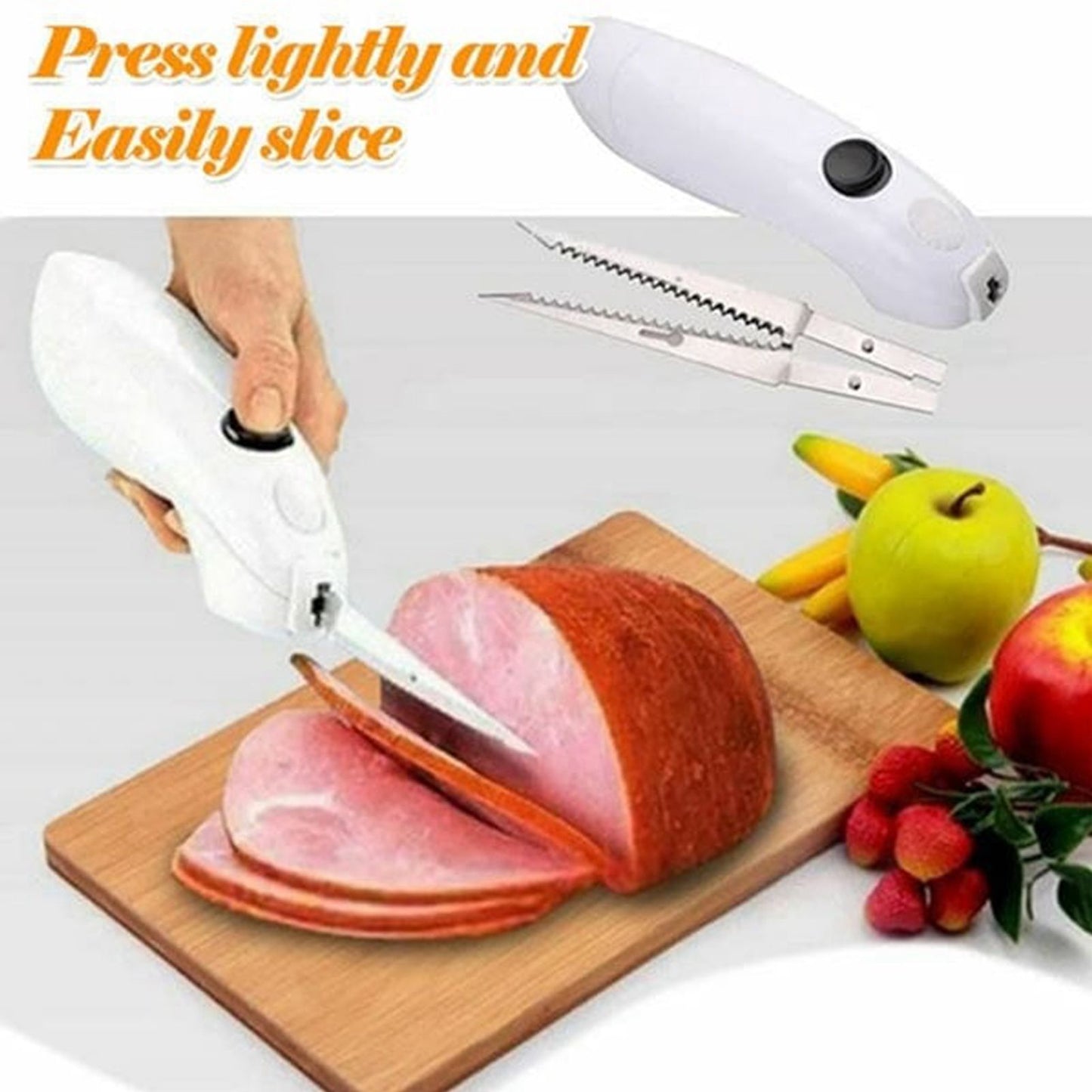 Meat Fruit Vegetable Electric Cordless Knife Kitchen Tool V1294-YM0512-221209GW01