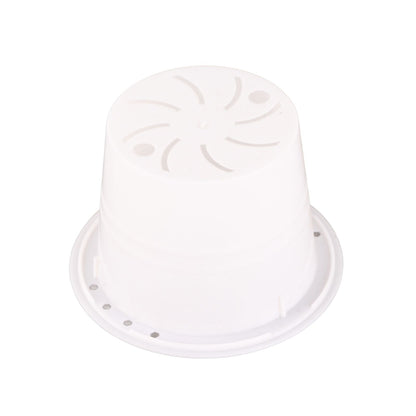 Automatic Water Absorbing Transparent Pot Creative Round Office Desktop Green Plant Hydroponic Plastic Flower V1294-YM0512-221209HR02-2