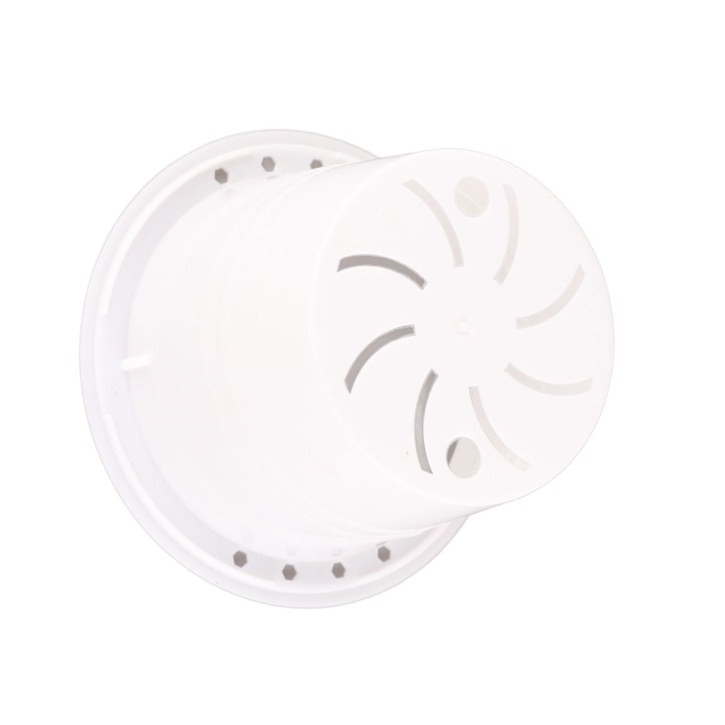 Automatic Water Absorbing Transparent Pot Creative Round Office Desktop Green Plant Hydroponic Plastic Flower V1294-YM0512-221209HR02-2
