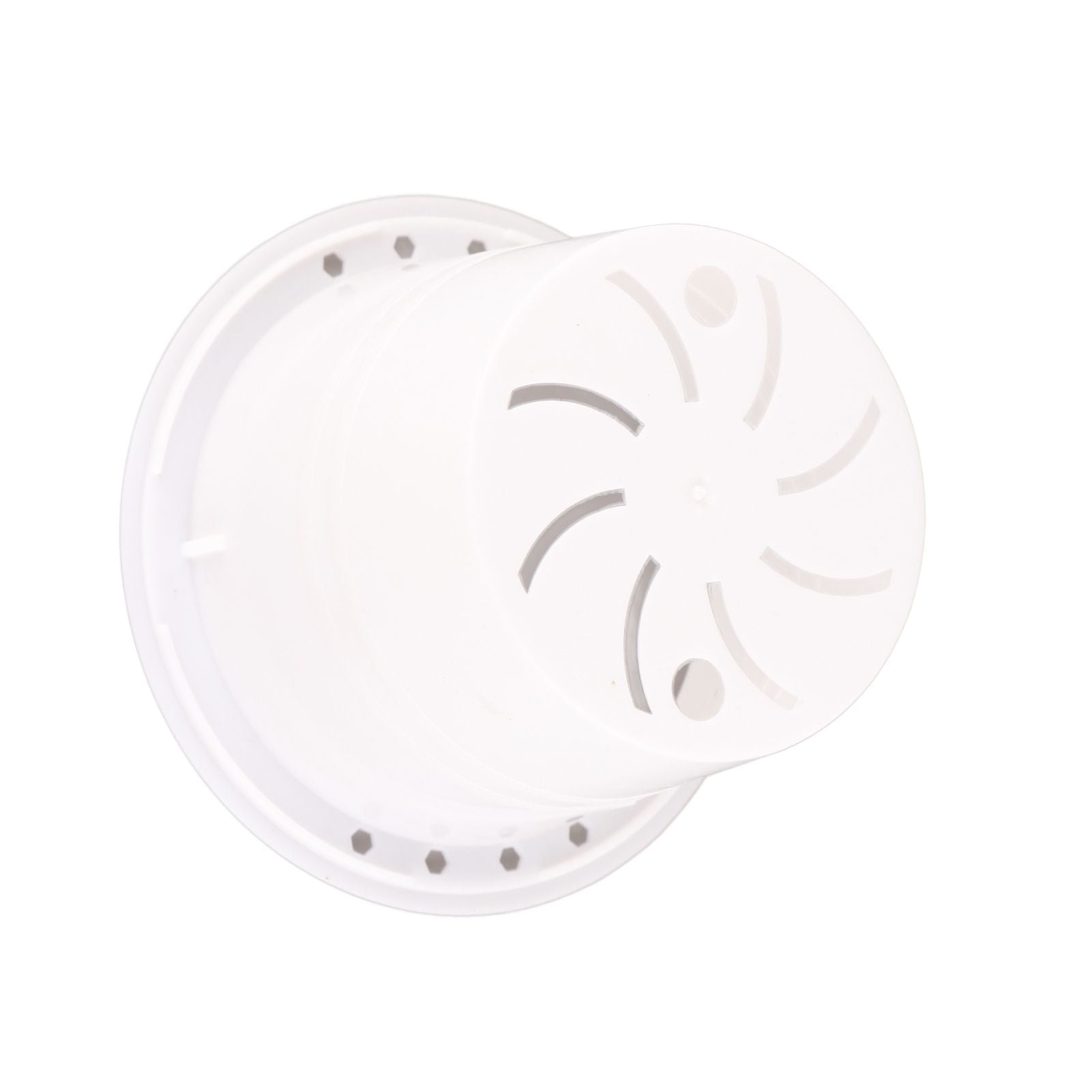 Automatic Water Absorbing Transparent Pot Creative Round Office Desktop Green Plant Hydroponic Plastic Flower V1294-YM0512-221209HR02-2