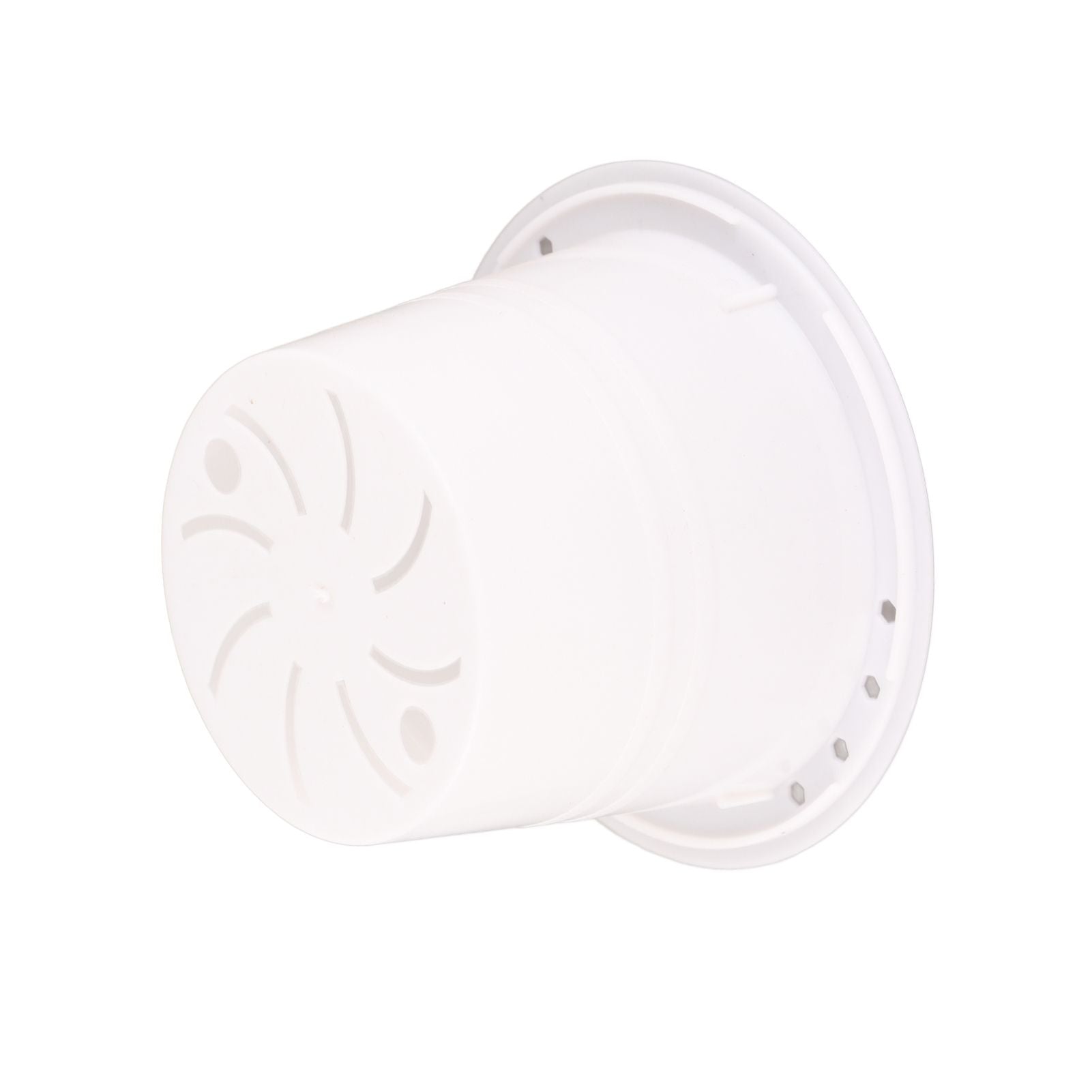Automatic Water Absorbing Transparent Pot Creative Round Office Desktop Green Plant Hydroponic Plastic Flower V1294-YM0512-221209HR02-2